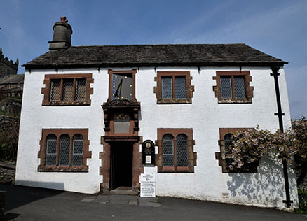Exterior of Hawkshead Grammar School